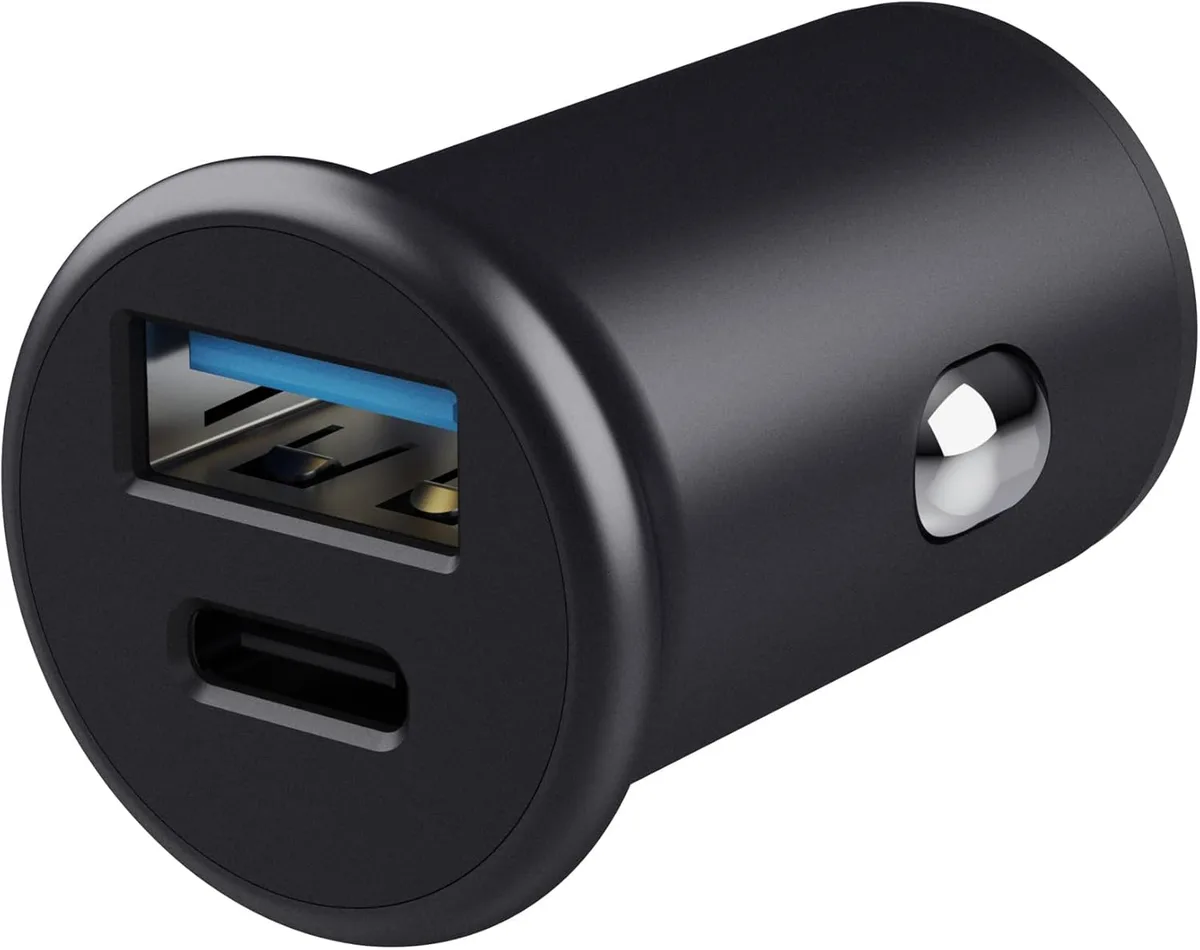 Зарядний пристрій Trust автомобільний 38Вт USB-A USB-C чорний