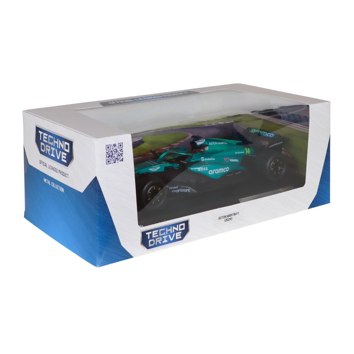 Автомодель TechnoDrive метал 1:18 бірюзова