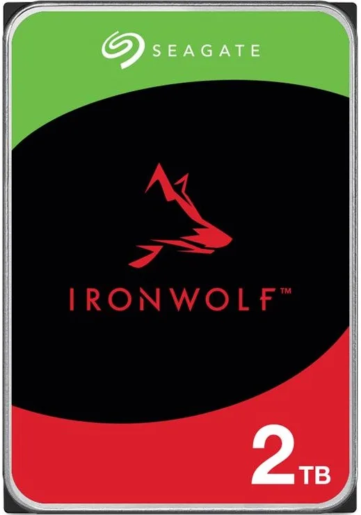 Жорсткий диск Seagate 2TB 3.5" SATA для NAS чорний