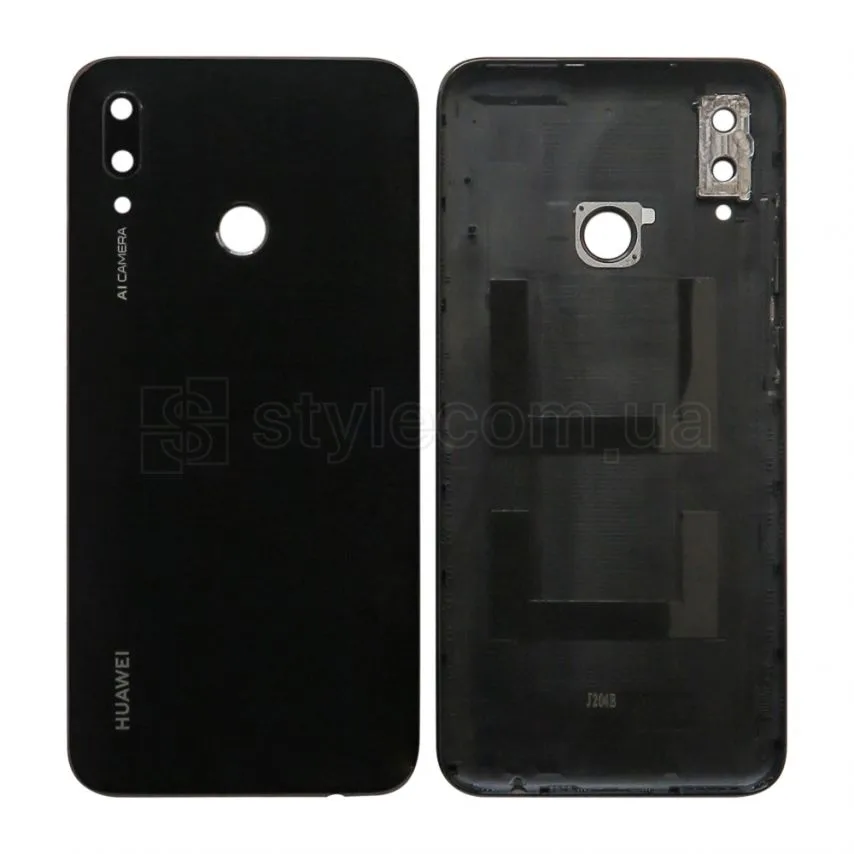 Корпус Huawei Original Quality чорний зі склом камери та бічними кнопками