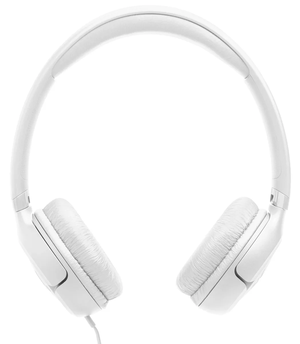 Беспроводные накладные наушники JBL 33 мм белые