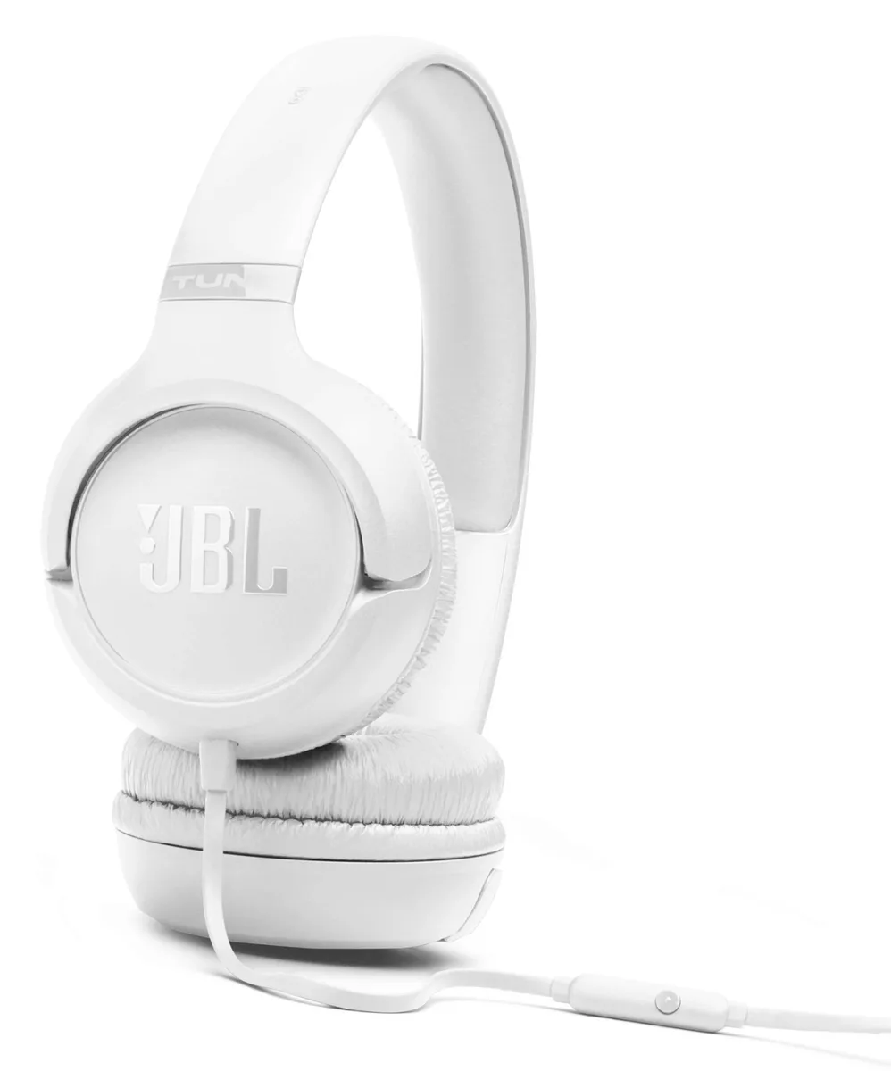 Беспроводные накладные наушники JBL 33 мм белые