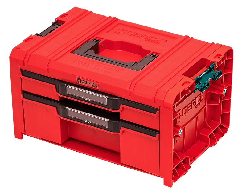 Ящик для інструментів Qbrick пластик 450х310х244 мм червоний