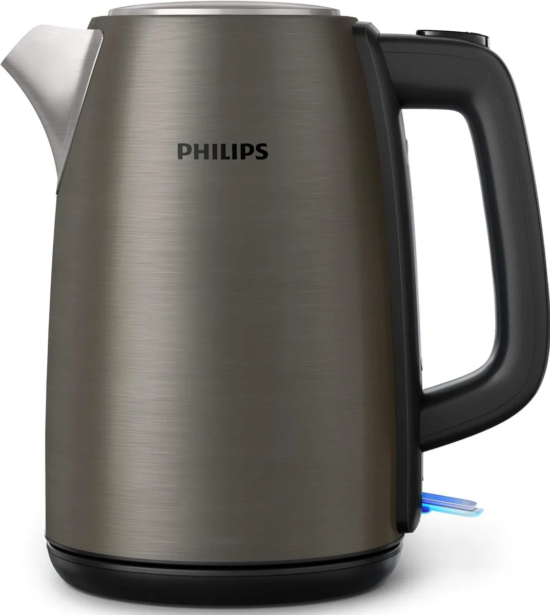 Электрочайник Philips Viva Series 17л, Strix, металлический, черный с медными акцентами