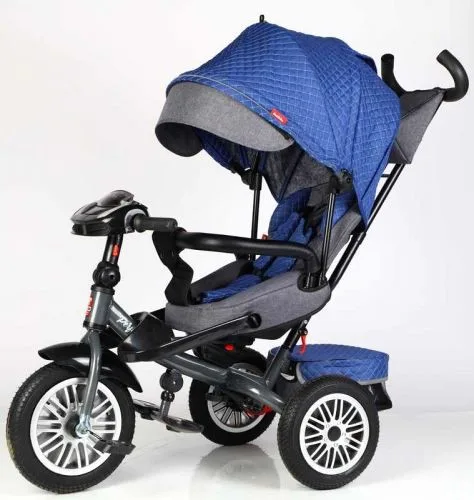 Велосипед 3-х колесный BestTrike с поворотным сиденьем и корзиной для детей с Bluetooth и USB