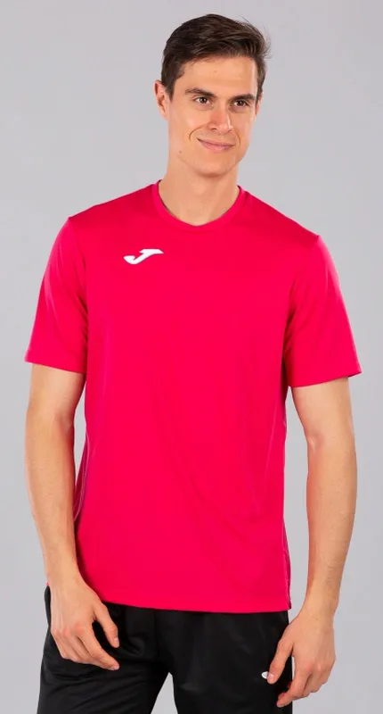Футболка Joma поліестер XS малиновий для дітей