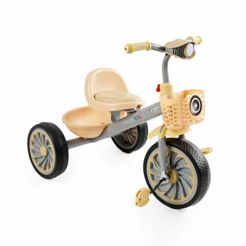 Велосипед 3-х колесный Best Trike с EVA колесами 12 дюймов для детей с корзинами и звуковым эффектом.
