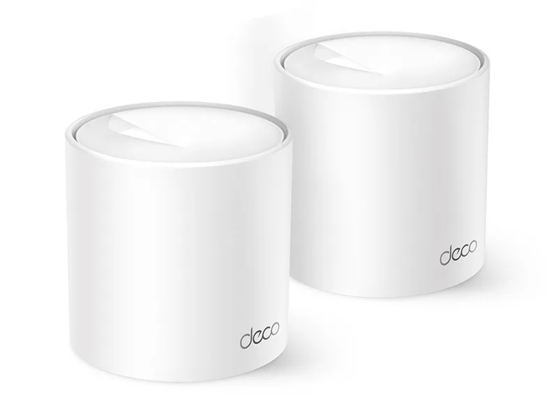 Mesh-система TP-Link Wi-Fi 6 2,4 ГГц 5 ГГц 300 Мбіт/с 1201 Мбіт/с Біла