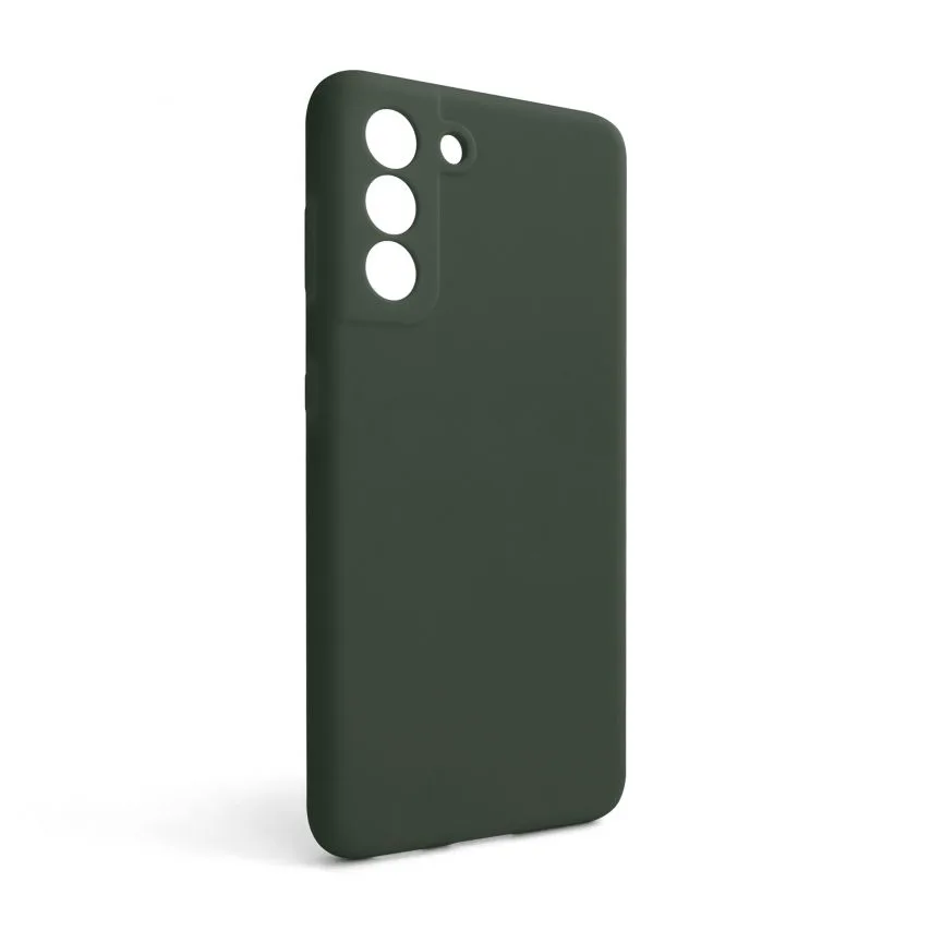 Чохол силіконовий для смартфона Samsung зелений 2021  S21 G991