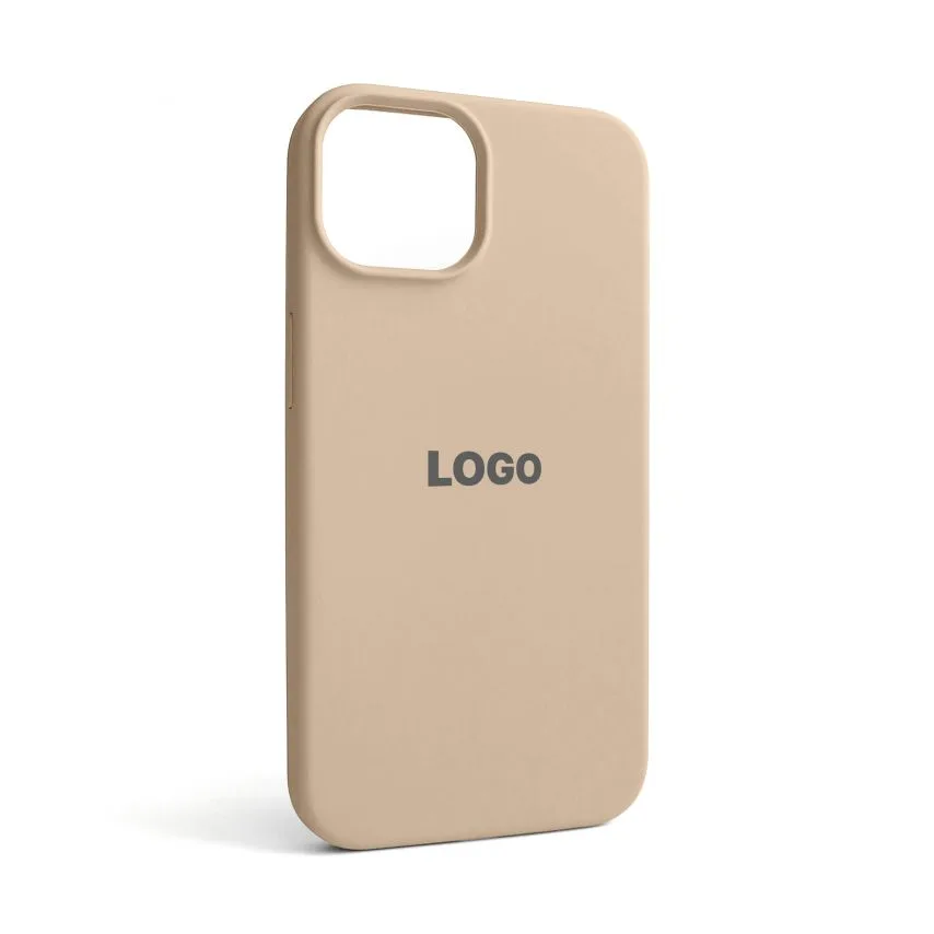 Чохол Silicone Case для Apple iPhone 14 силікон бежевий