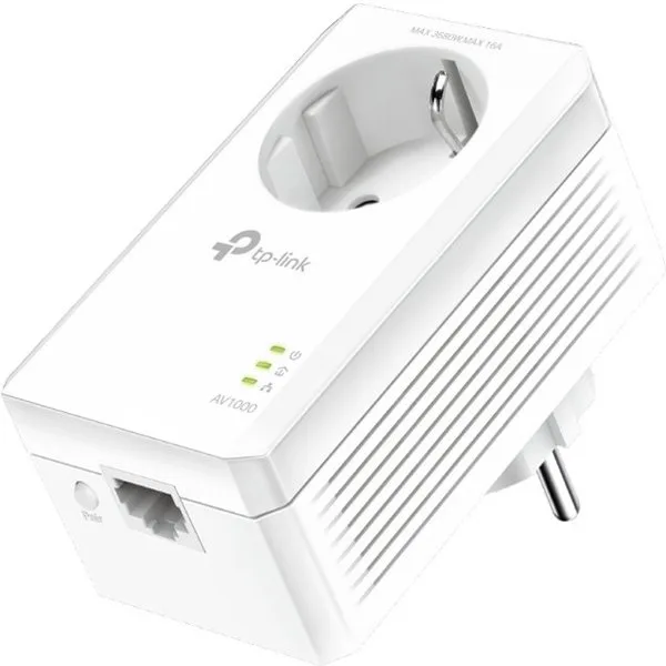 Адаптер Powerline TP-LINK TL-PA7017P AV1000, 1xGE, Розетка