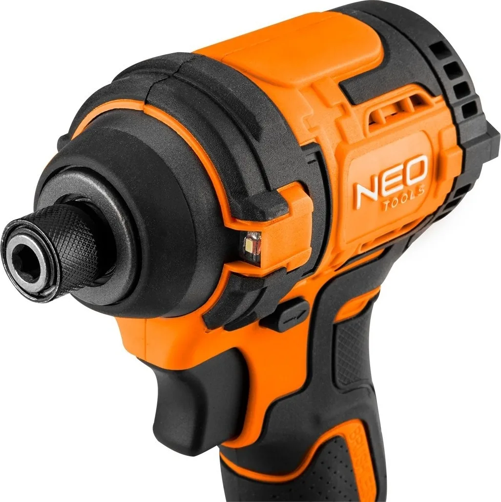 Ударний гайковерт Neo Tools Energy+ 18В, 300Нм, 3600об/хв, 1/4", 4 швидкості, 0.85кг, без акумулятора та зарядного пристрою.