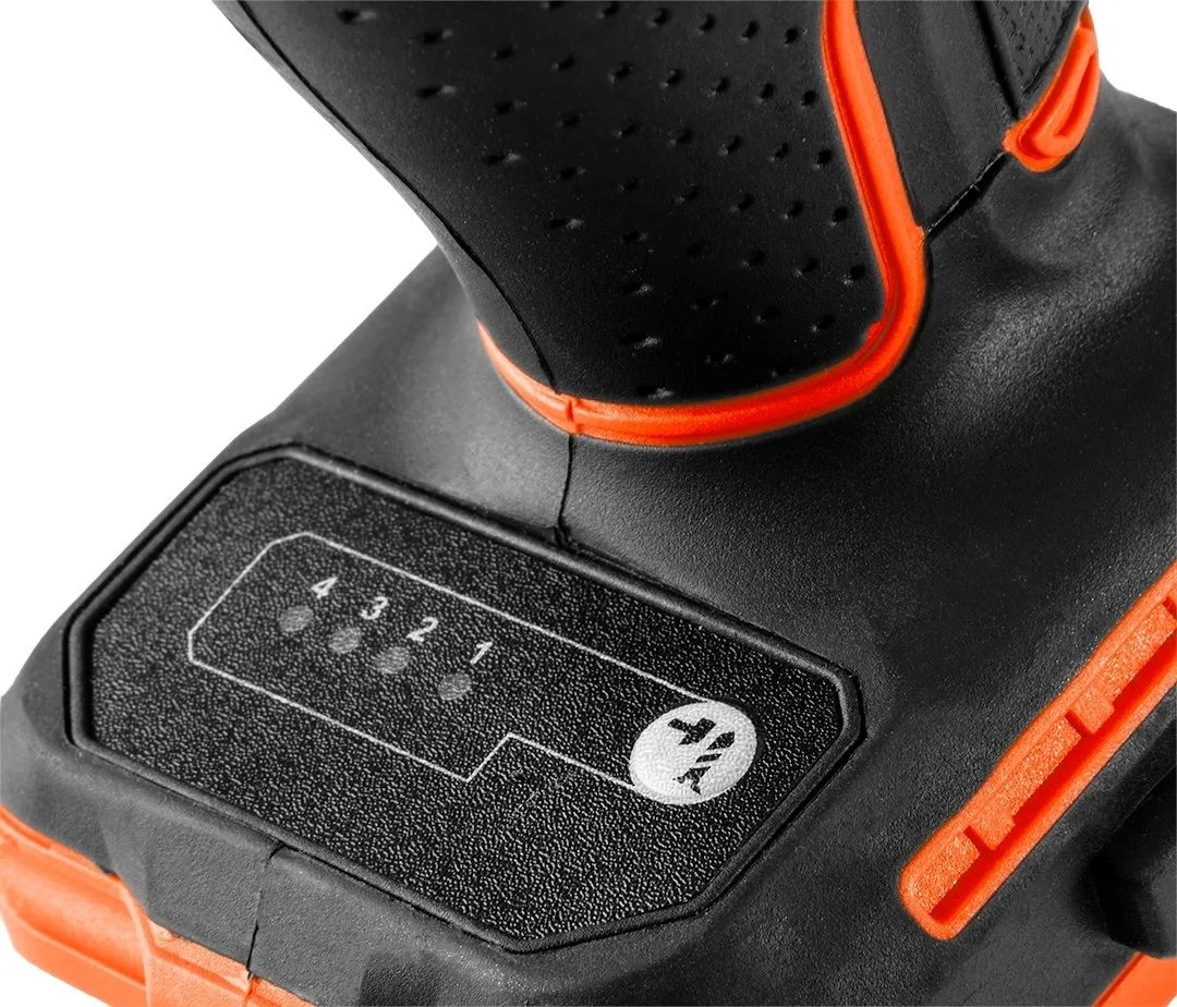 Ударний гайковерт Neo Tools Energy+ 18В, 300Нм, 3600об/хв, 1/4", 4 швидкості, 0.85кг, без акумулятора та зарядного пристрою.