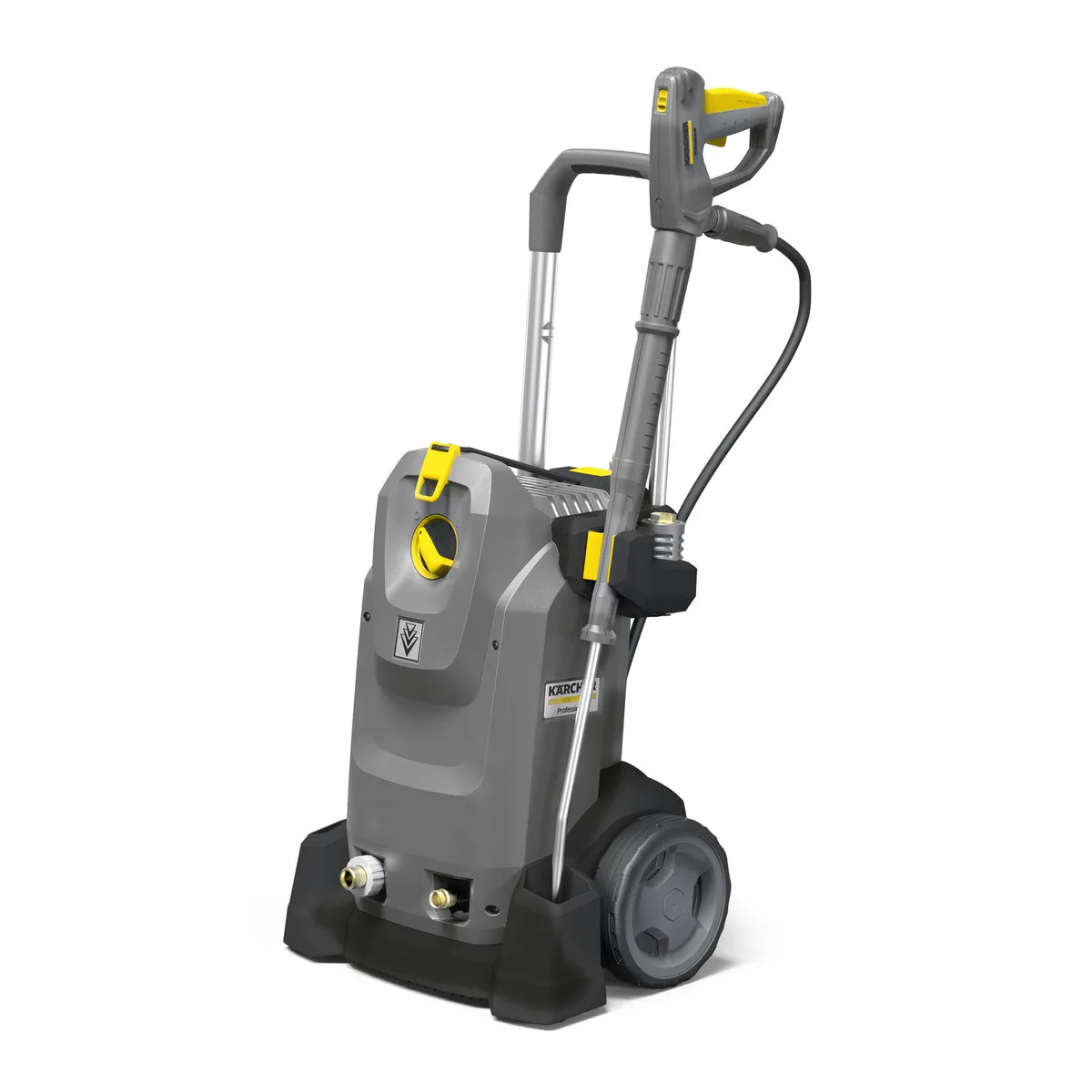Високопродуктивний мийний апарат Karcher HD 6/15 М 3100Вт 225бар 560л/год з 10-метровим шлангом, вага 27кг.