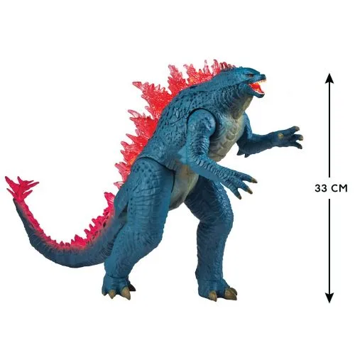 Фігурка Godzilla x Kong МегаГодзілла Делюкс з тепловим променем для колекціонування та гри з підсвічуванням.