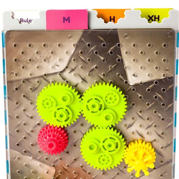 Гра-головоломка Fat Brain Toys Різнокольорові шестерні 23х19 см