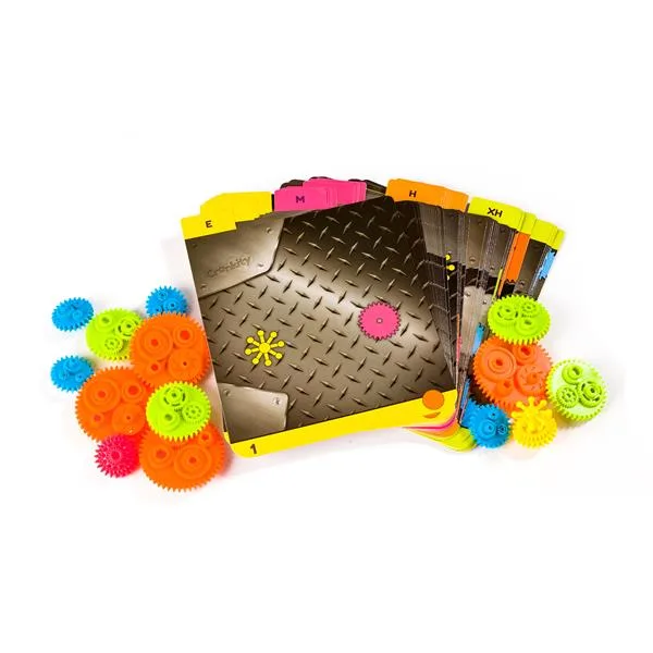 Гра-головоломка Fat Brain Toys Різнокольорові шестерні 23х19 см