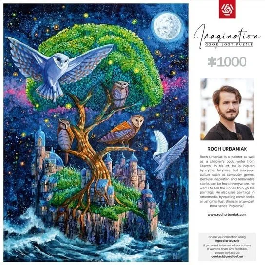 Пазл GoodLoot Imagination: Рох Урбаниак Остров Совы 1000 ел.