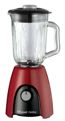 Стаціонарний блендер Russell Hobbs Скло 1,5 л Червоний 650 Вт