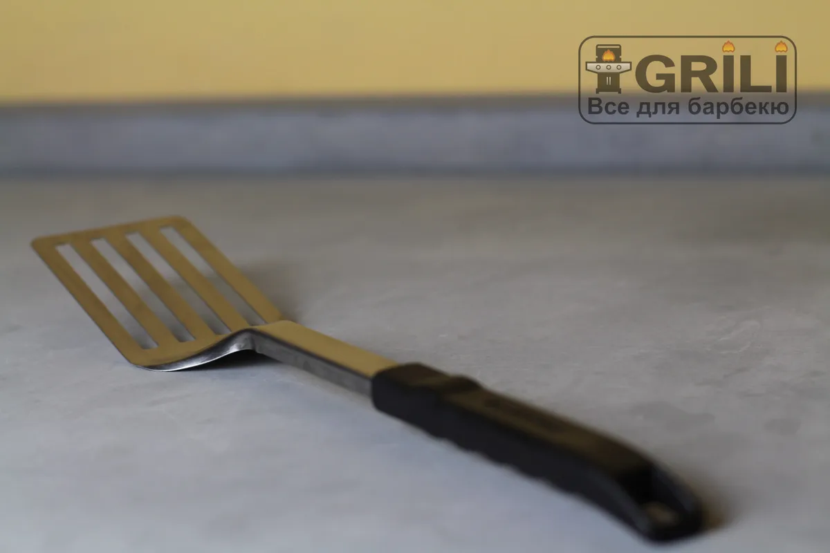Лопатка Broil King нержавеющая сталь 43.5х8.3 см черный металл