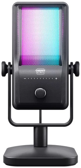 Мікрофон геймінговий CHERRY XTRFY NGALE R, Cardioid, USB-A, 2м, RGB, чорний