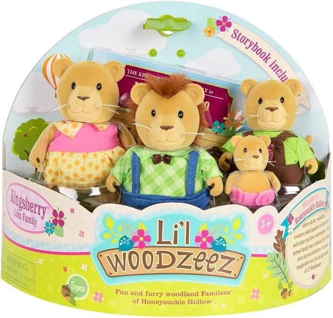 Набір фігурок Li'l Woodzeez Сім'я Левів 4од
