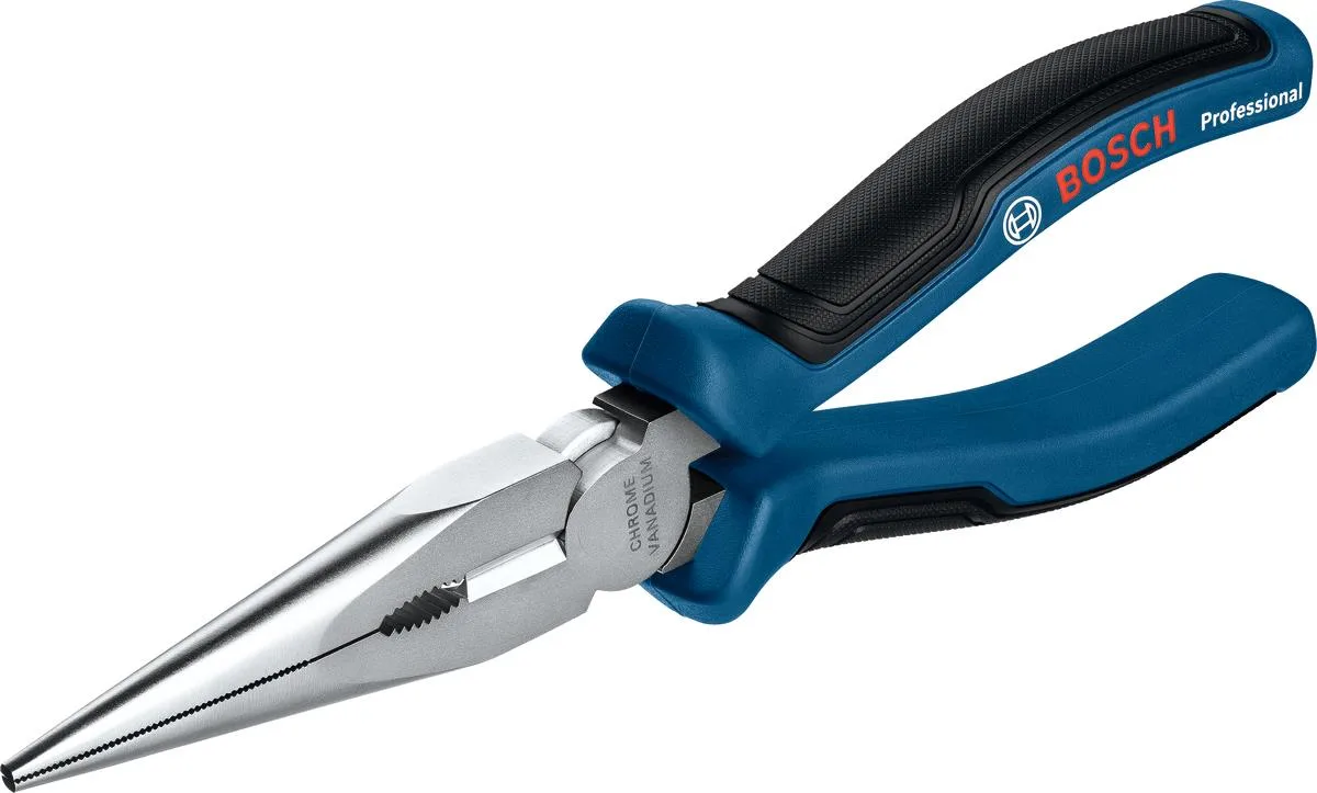 Подовжені прямі плоскогубці Bosch Professional 200 мм