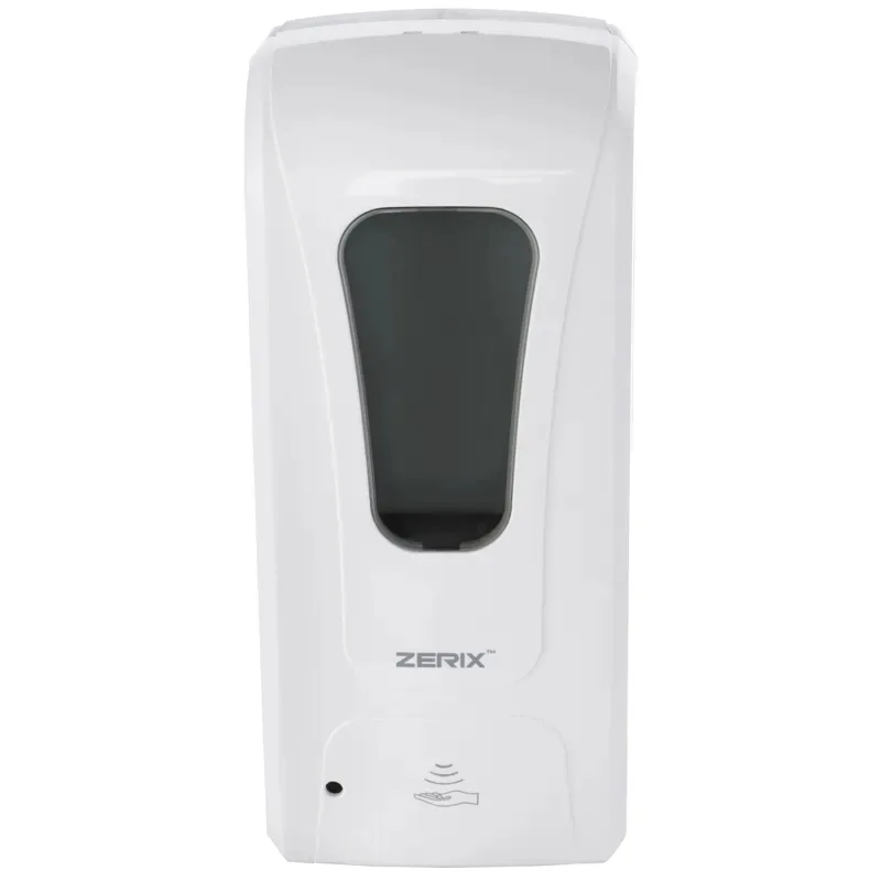 Дозатор бесконтактный Zerix ABS 120х250х110 мм Белый