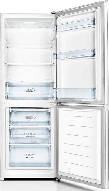 Холодильник з нижнім морозильником Gorenje 2 двері 160л енергоефективний холодильник для дому з механічним управлінням