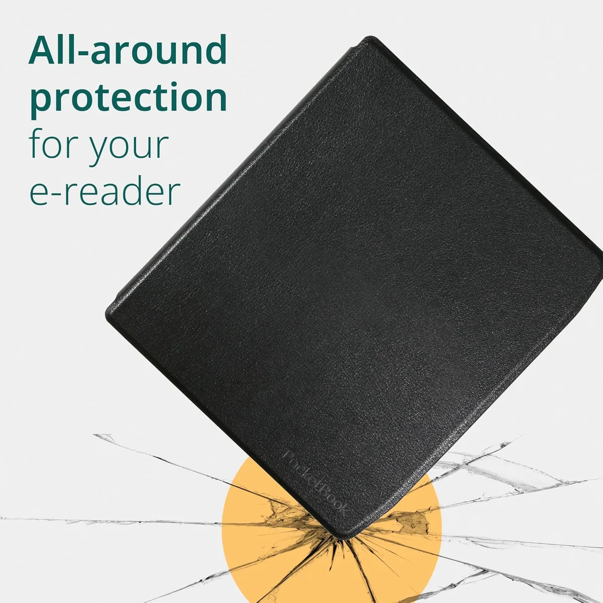Чехол PocketBook пластик 7 дюймов черный