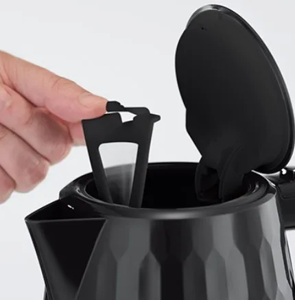 Електрочайник Russell Hobbs "Сотки" 1.7л, пластиковий, чорний.
