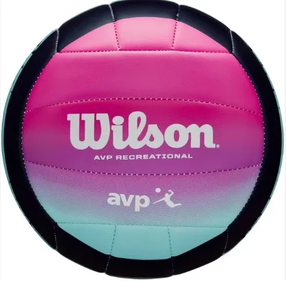 М'яч волейбольний Wilson синтетична шкіра 5 різнокольоровий