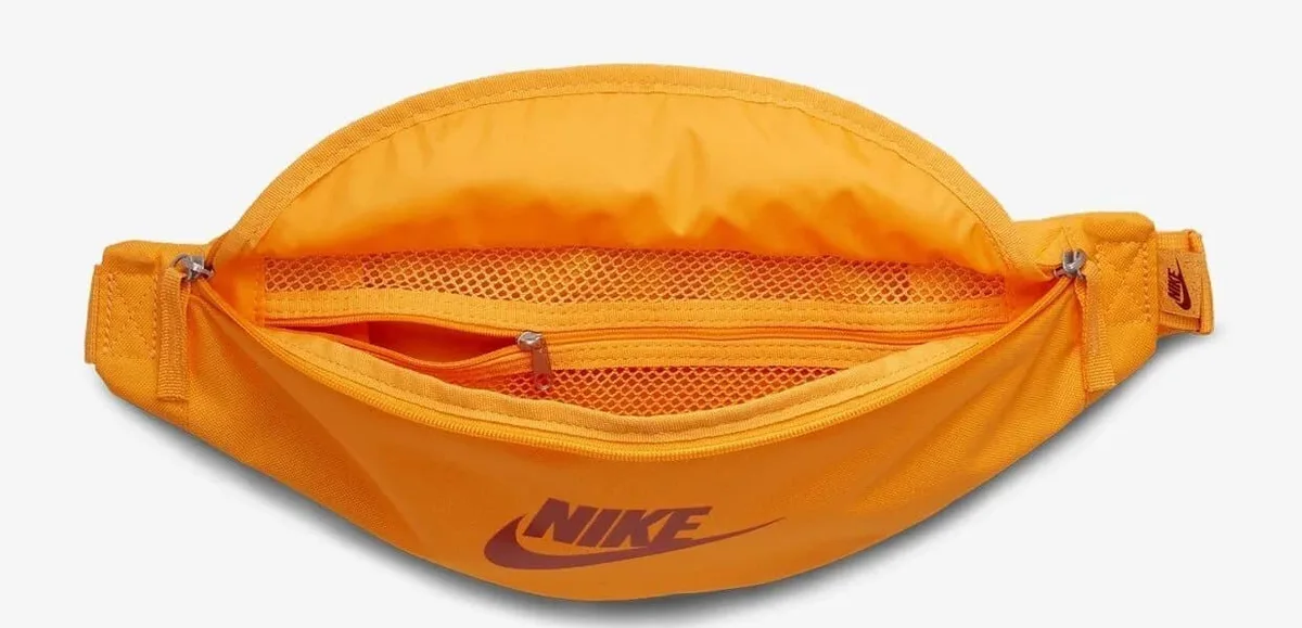 Сумка на пояс NIKE 100% поліестер 41х10х15 см помаранчевий унісекс