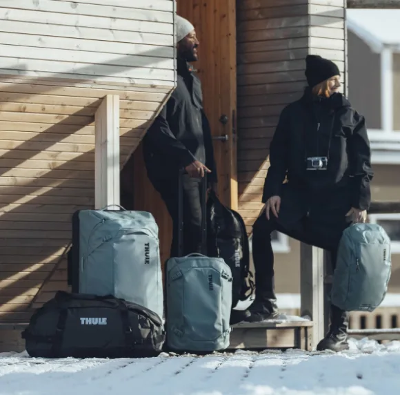 Дорожня сумка Thule Поліестер 130 л Pond Gray