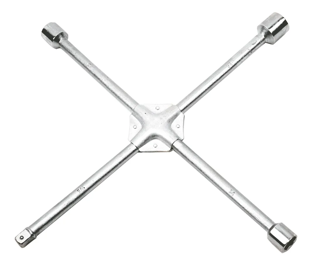 Ключ балонний Neo Tools, хрестовий, 1/2"х17х19х22мм, довжина рукоятки 380мм.