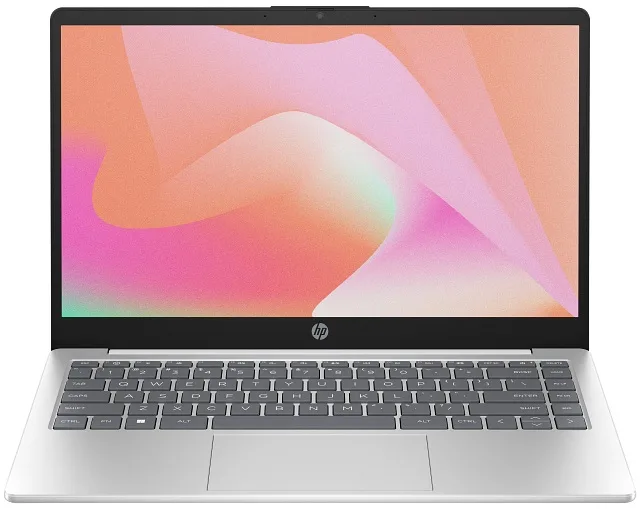 Ноутбук HP 14-em0026ua 14" FHD IPS AG, AMD R5-7520U, 16GB, F512GB, UMA, DOS, белый