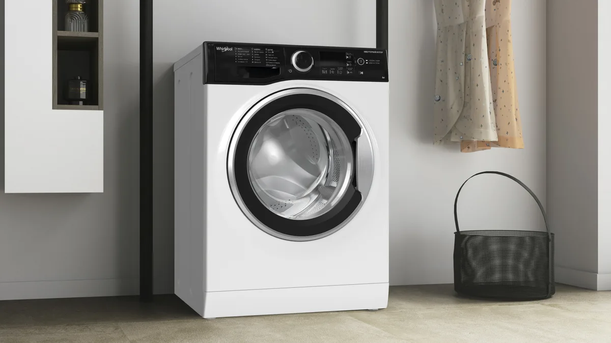 Пральна машина автоматична Whirlpool інверторна 6 кг 1200 об/хв Білий
