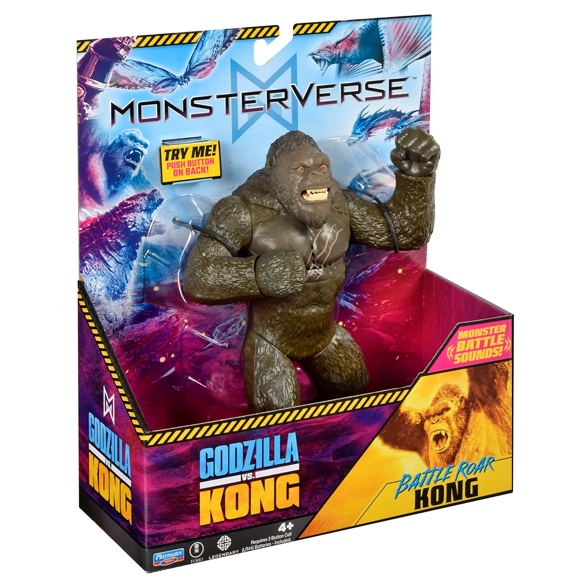Фігурка Godzilla vs. Kong Конг 18 см полімерні матеріали звук