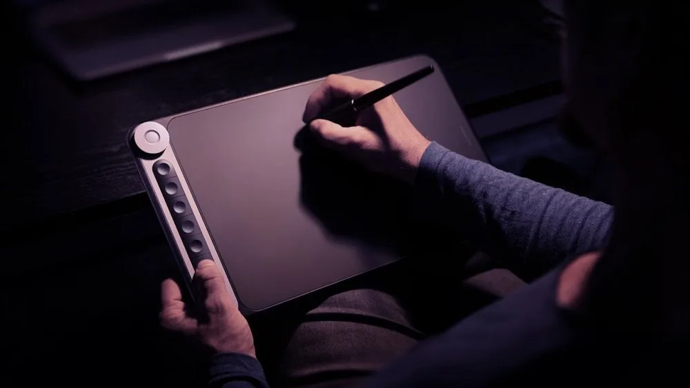Графический планшет Huion 10.5"x6.5" Q620M, USB-C, черный