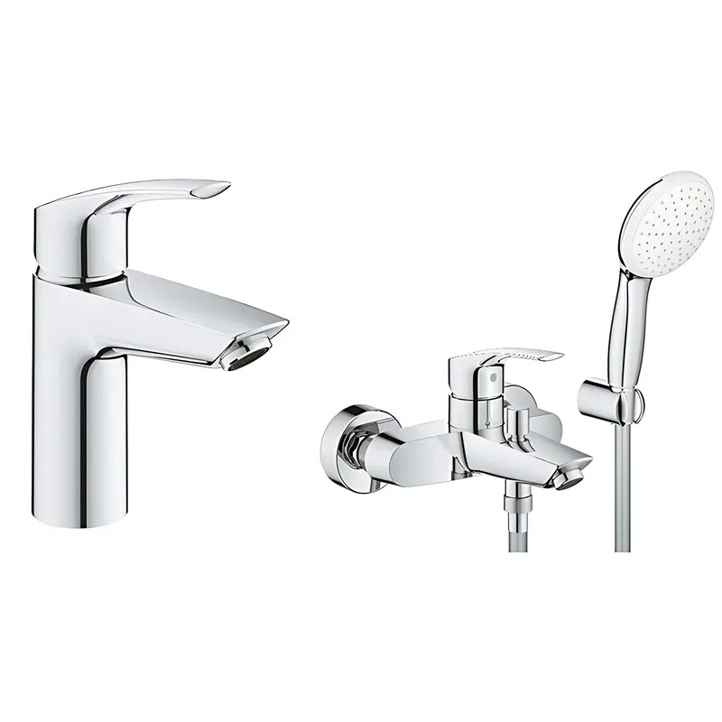 Набір змішувачів Grohe EUROSMART одноважільний латунь хром 150 см