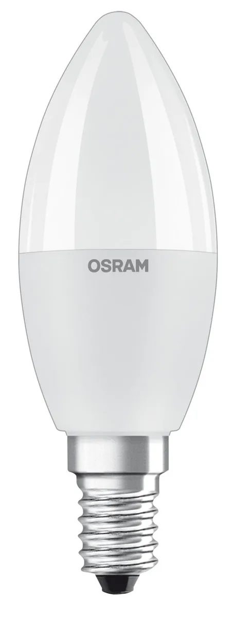 Лампа OSRAM LED E14 RGB 5.5Вт 2700К 470Лм В40