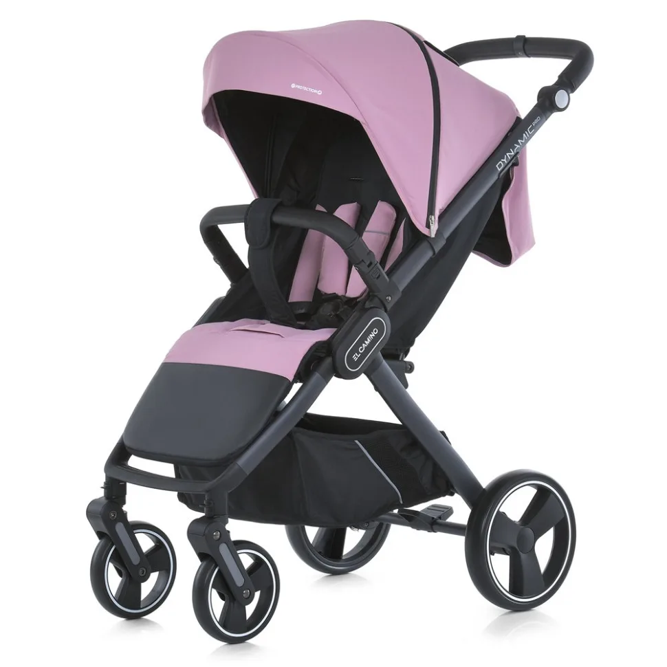 Коляска прогулянкова DYNAMIC PRO ME 1053-3 легка 11,15 кг комбінований рожевий 66х21,5х47 см