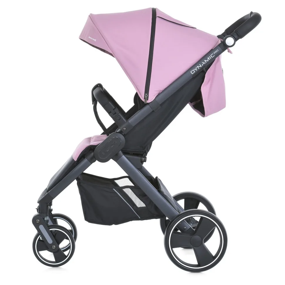 Коляска прогулянкова DYNAMIC PRO ME 1053-3 легка 11,15 кг комбінований рожевий 66х21,5х47 см