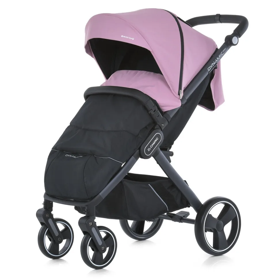 Коляска прогулянкова DYNAMIC PRO ME 1053-3 легка 11,15 кг комбінований рожевий 66х21,5х47 см