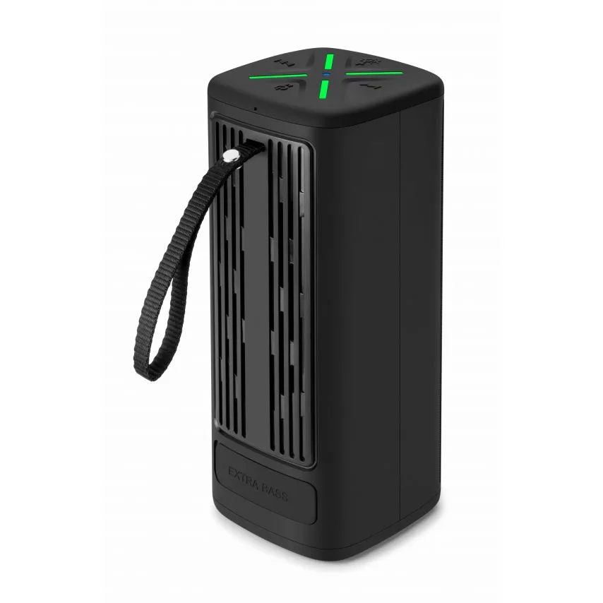 Портативна колонка Soonbox 40W 2 динаміка Bluetooth 5.3 чорна