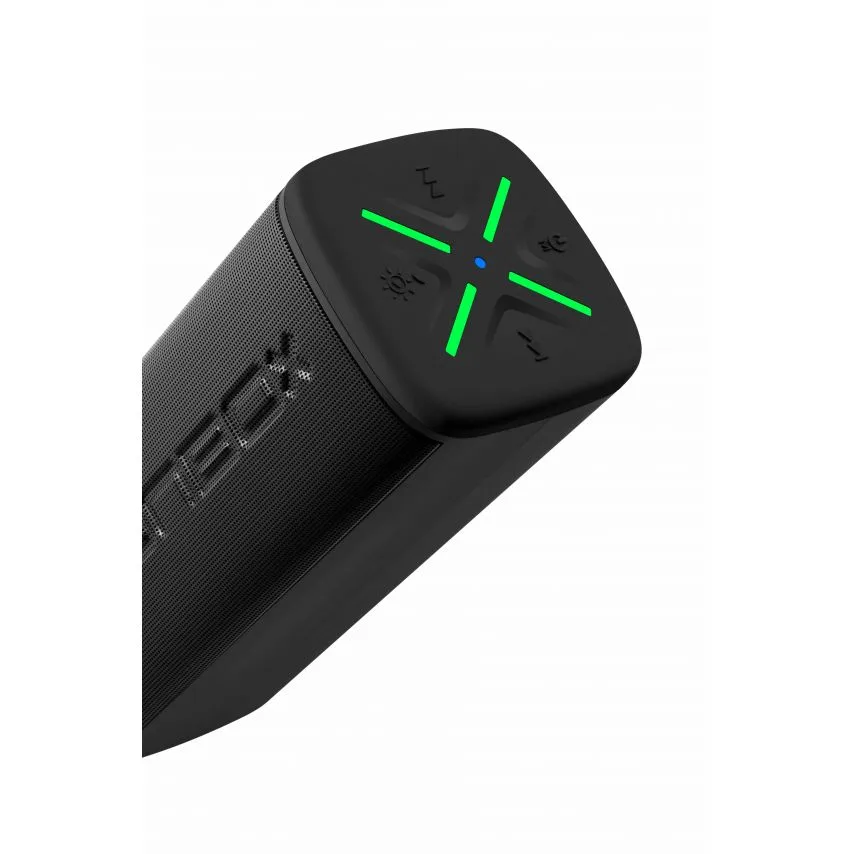 Портативна колонка Soonbox 40W 2 динаміка Bluetooth 5.3 чорна