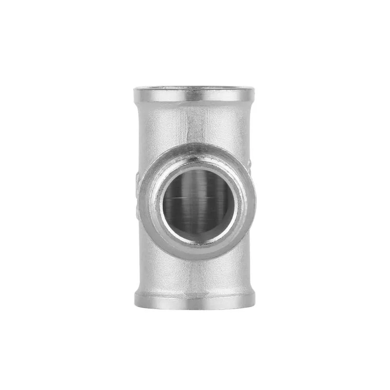 Трійник 1/2" ВНВ латунь нікельований Thermo Alliance Forte