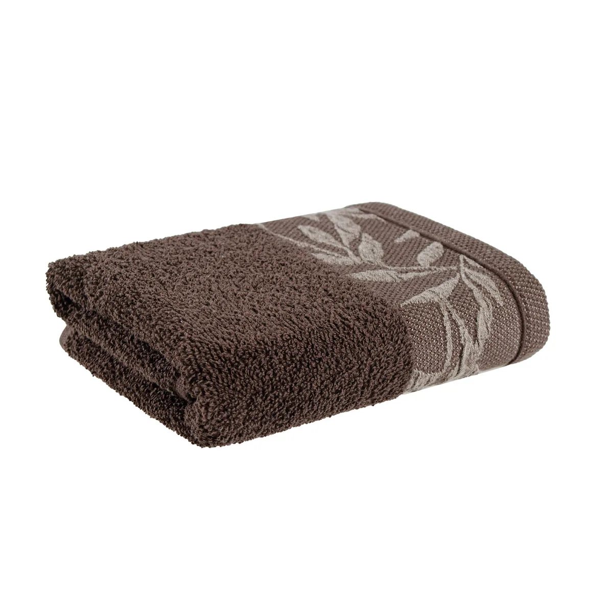 Рушник махровий Home Line 100% бавовна 40х70 см коричневий