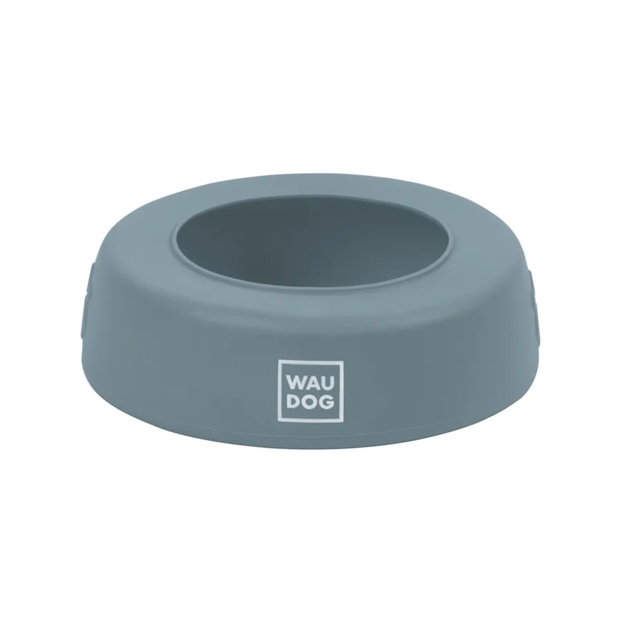 Миска WAUDOG Silicone 750 мл силіконова сірий діаметр 155 мм