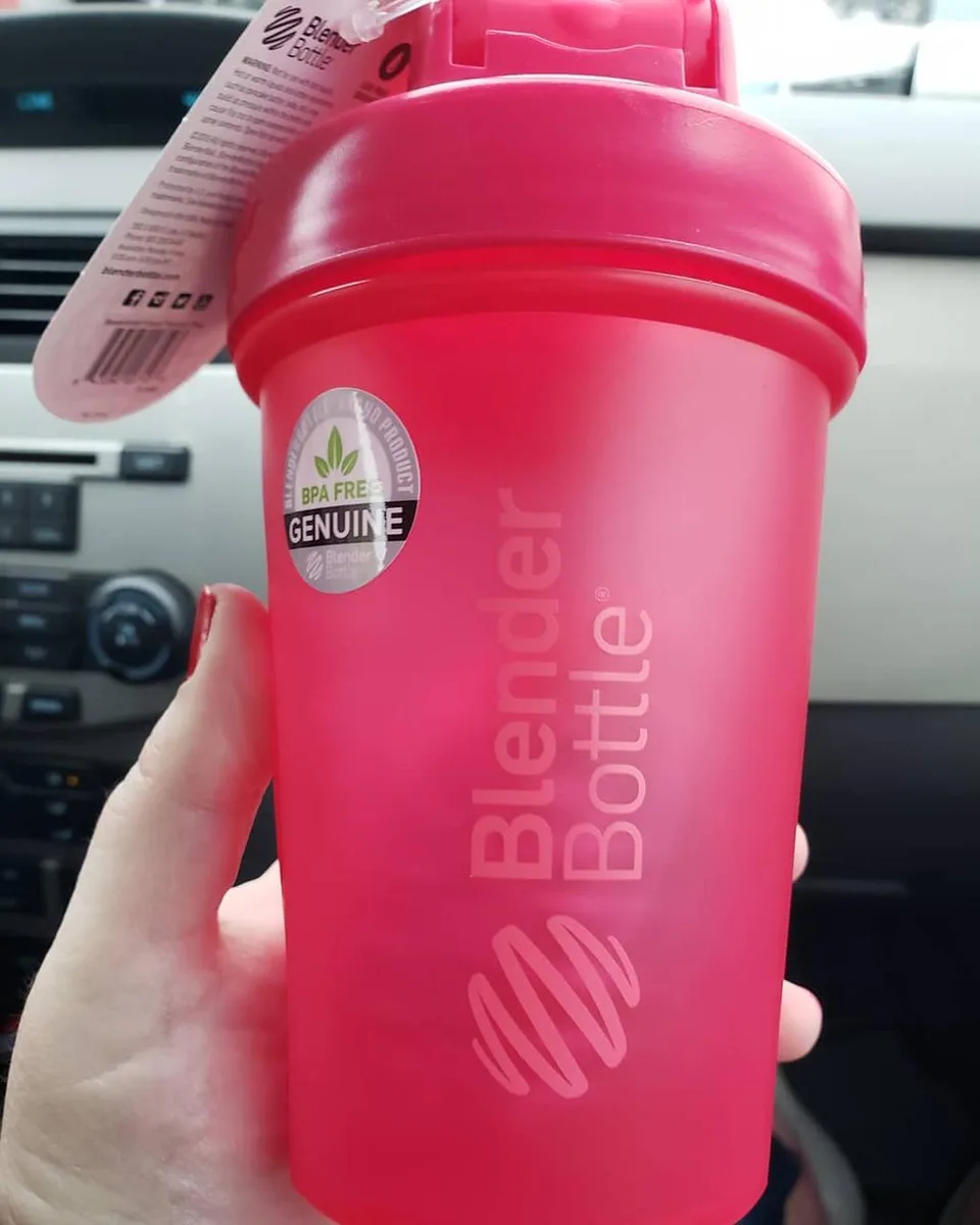 Шейкер спортивний BlenderBottle Tritan 590 мл Рожевий